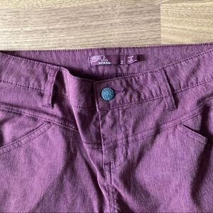Prana Plum Tashia Skinny Pants